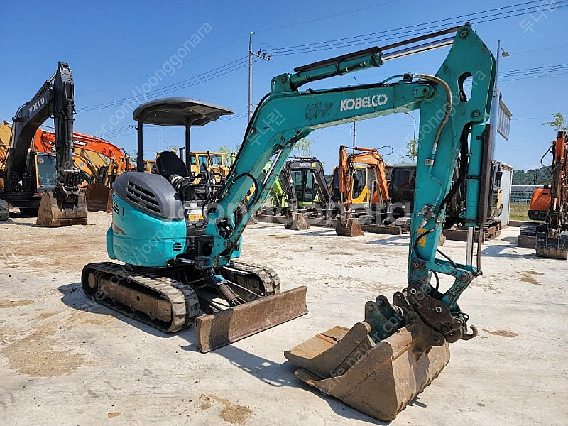 코벨코 SK35 2016년식 버켓3종 3.5톤급 중고굴삭기 미니035--6